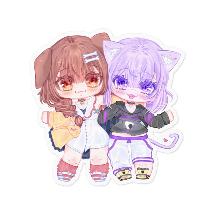 「戌神ころねと猫又おかゆ」