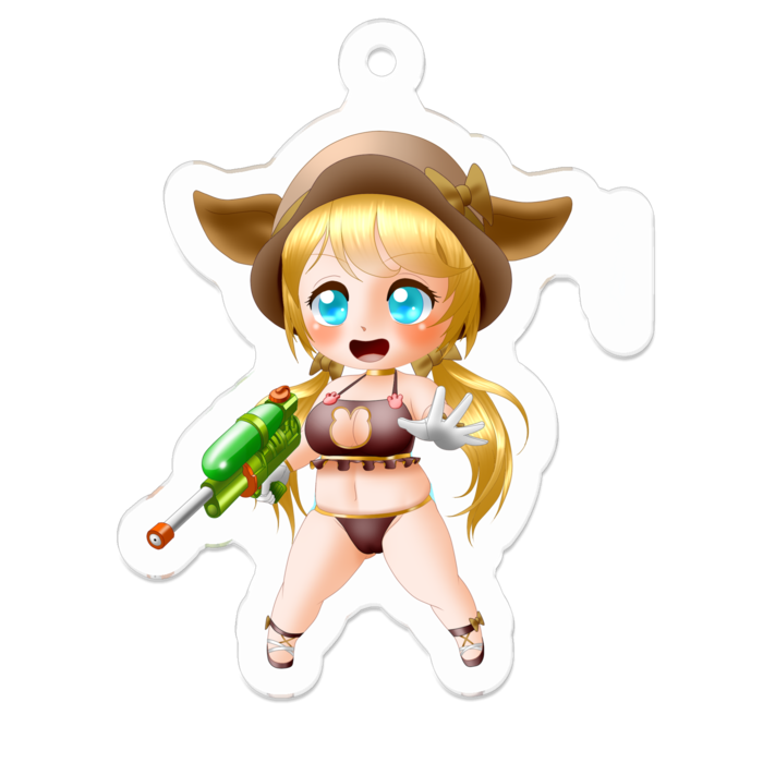 アクリルキーホルダー - 50 x 50 (mm)