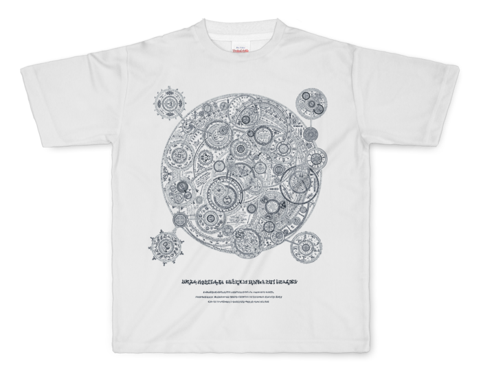 フルグラフィックTシャツ - L - 正面印刷のみ