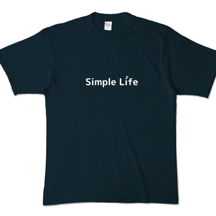 カラーTシャツ♪　紺色　XL