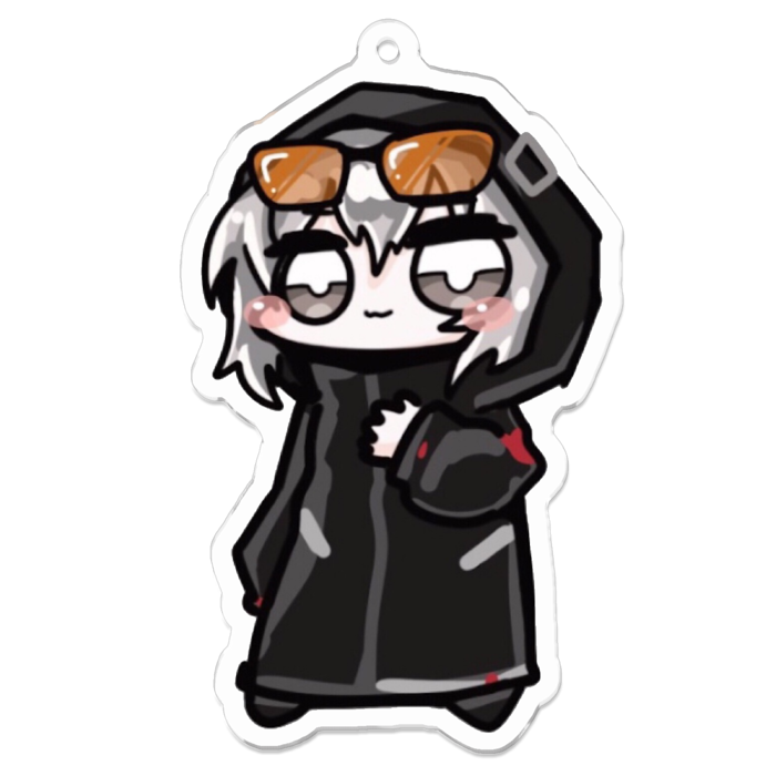 アクリルキーホルダー - 70 x 70 (mm)