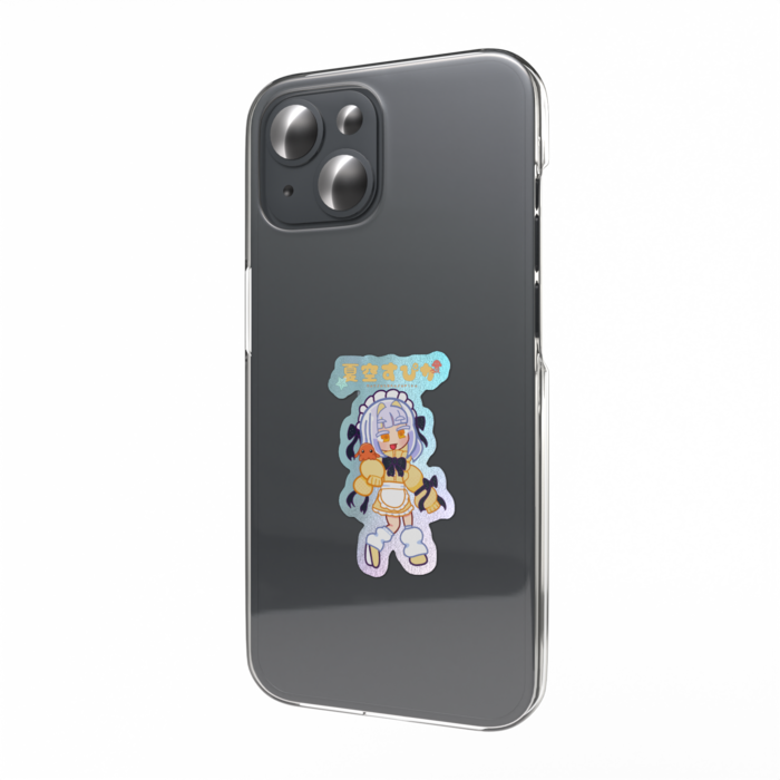 オーロラスマホステッカー - 縦