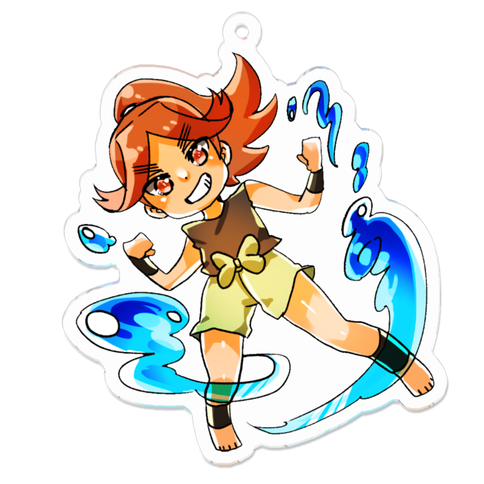 アクリルキーホルダー - 70 x 70 (mm)