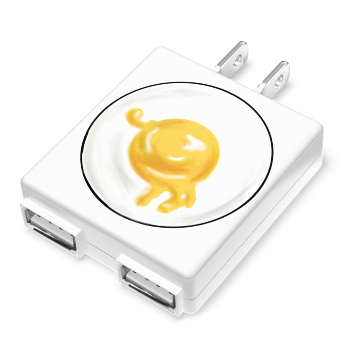 ACアダプター - 50×55mm