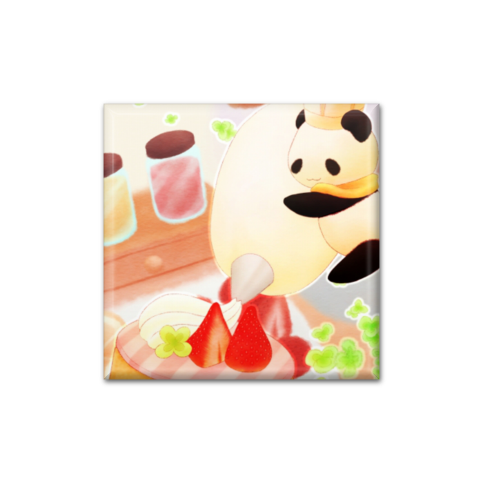 缶バッジ - 四角形40mm