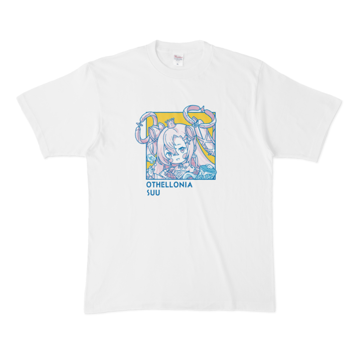 ちびキャラ「スゥ」 デザインTシャツ（XL/ホワイト）