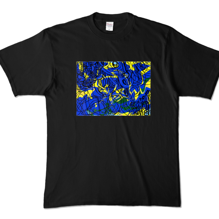 カラーTシャツ - XL - ブラック (濃色)