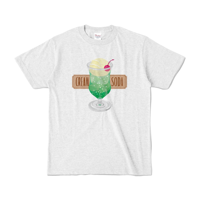 カラーTシャツ - S - アッシュ (淡色)
