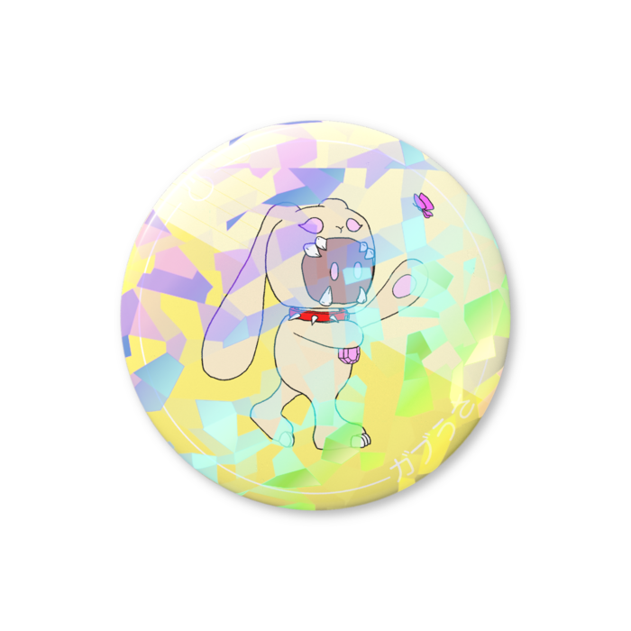 ホログラム缶バッジ - 76mm