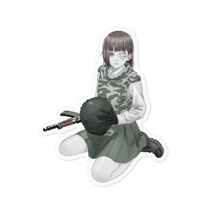ステッカー - 100 x 100 (mm)