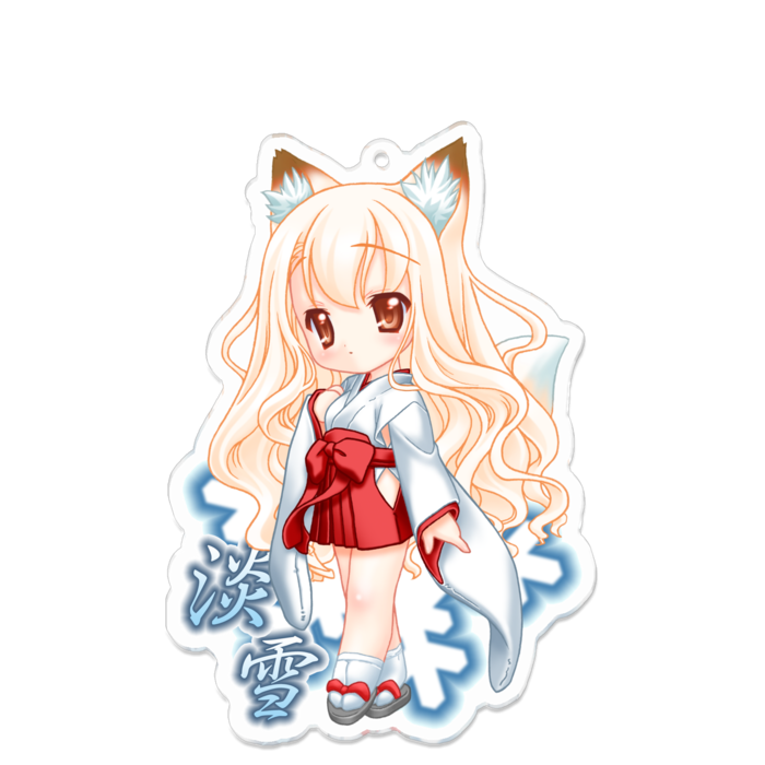 アクリルキーホルダー - 100 x 100 (mm)