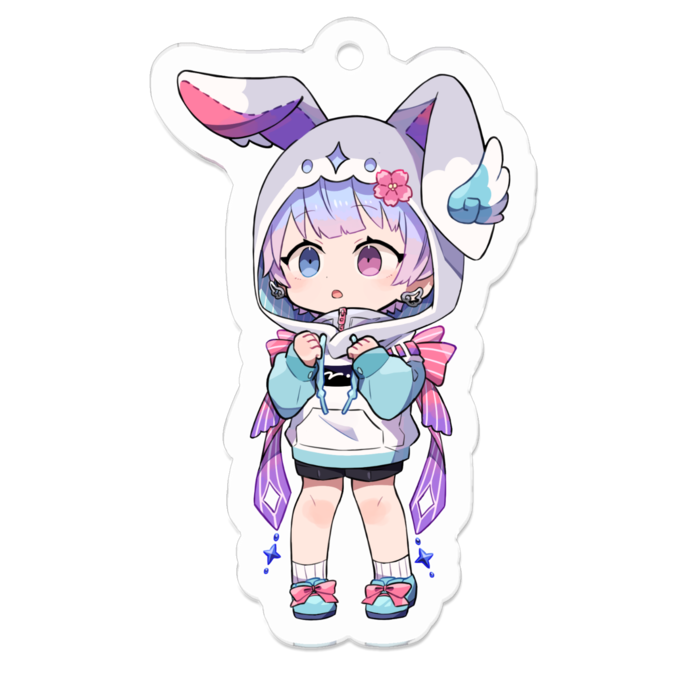 アクリルキーホルダー - 50 x 50 (mm)