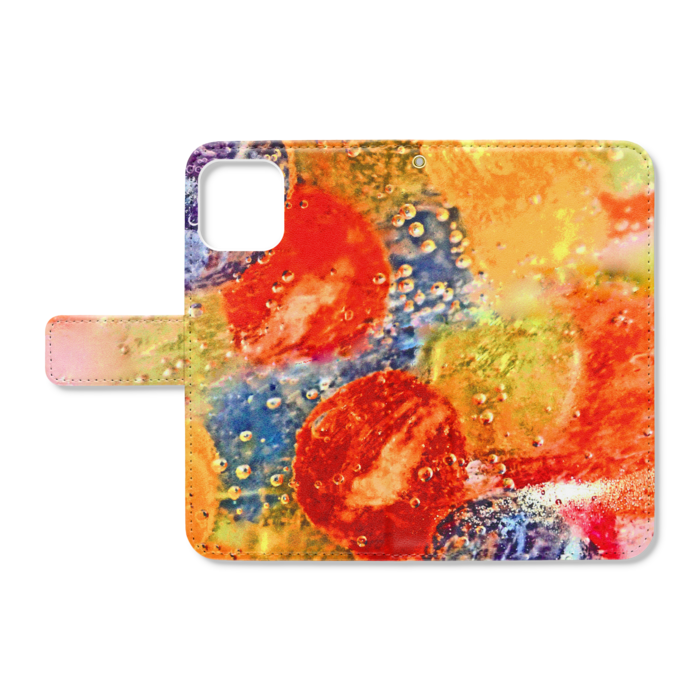 手帳型iPhoneケース - iPhone11Pro - ストラップ穴 あり