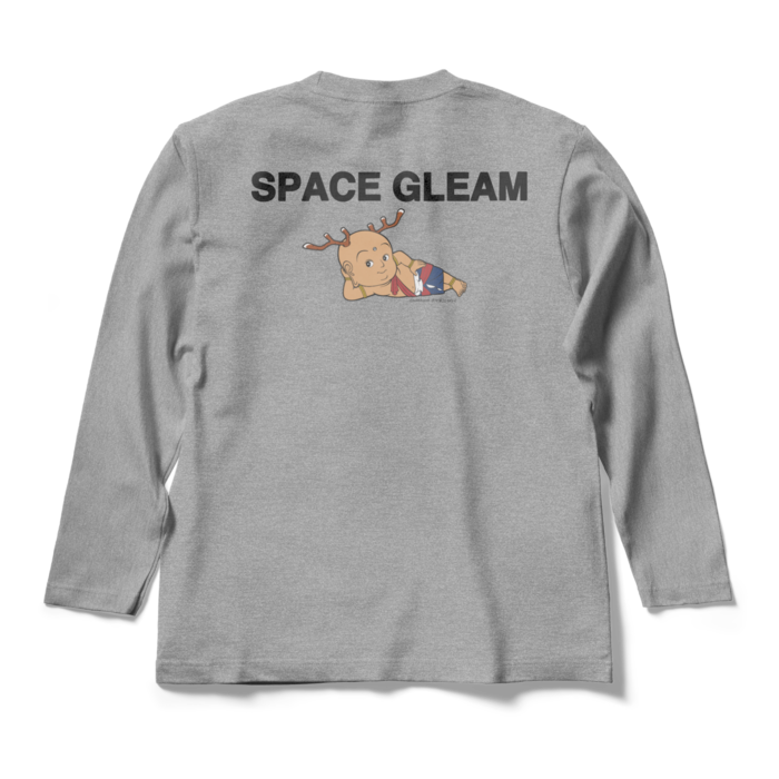 ロングスリーブTシャツ - M - 杢グレー