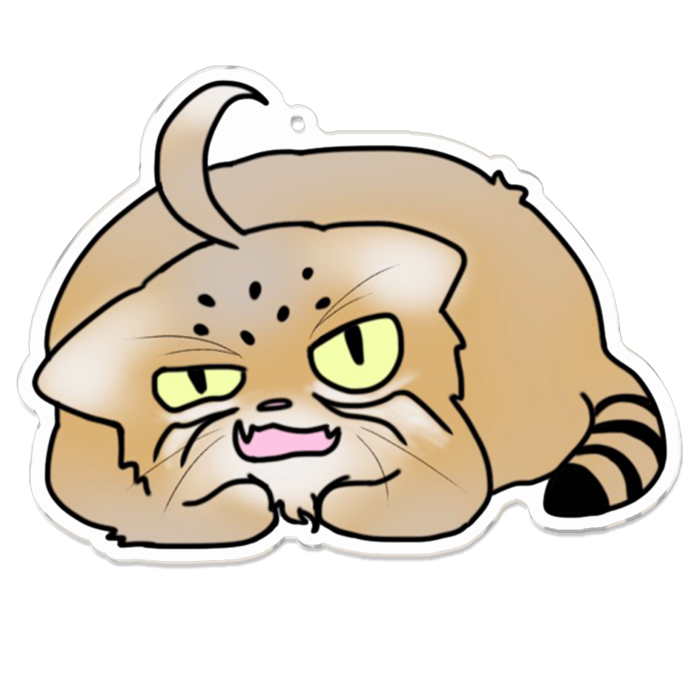 アクリルキーホルダー - 100 x 100 (mm)