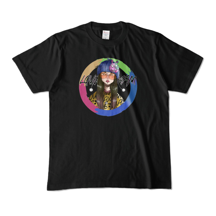 カラーTシャツ - M - ブラック (濃色)