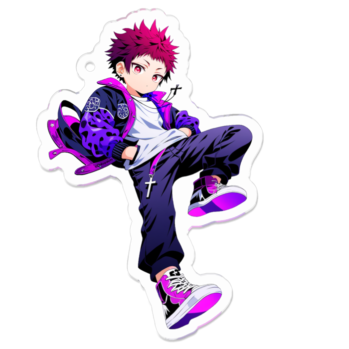 アクリルキーホルダー - 70 x 70 (mm)(1)