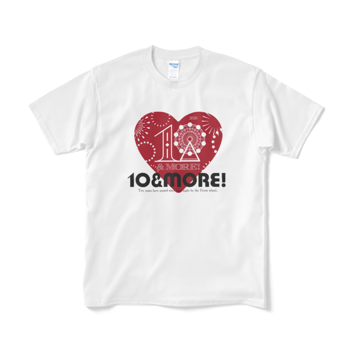 正面Tシャツ - M - ホワイト