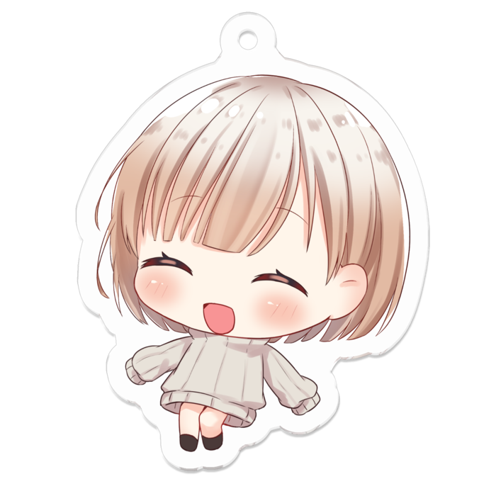 アクリルキーホルダー - 50 x 50 (mm)