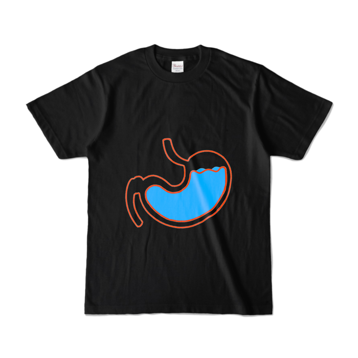 カラーTシャツ - S - ブラック (濃色)