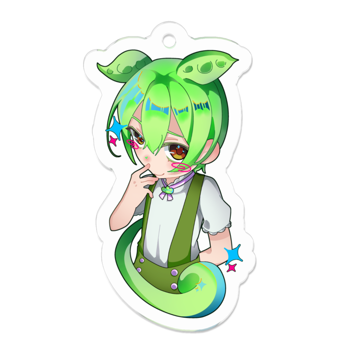 アクリルキーホルダー - 50 x 50 (mm)