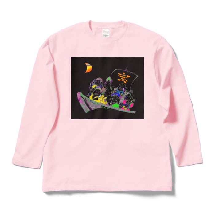ロングスリーブTシャツ - L - ライトピンク
