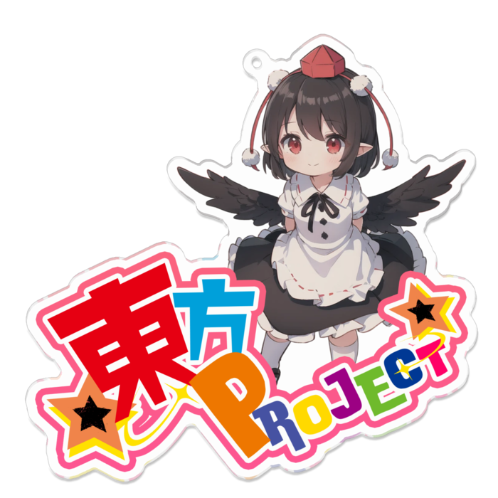 アクリルキーホルダー - 100 x 100 (mm)