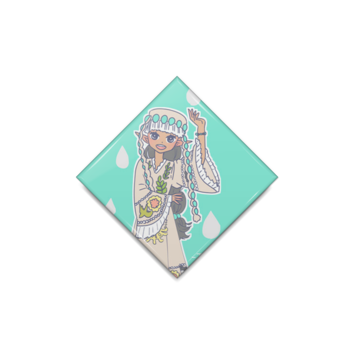 缶バッジ - ひし形40mm