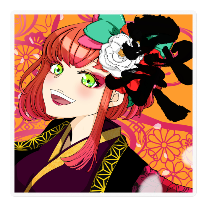 ステッカー - 100 x 100 (mm)