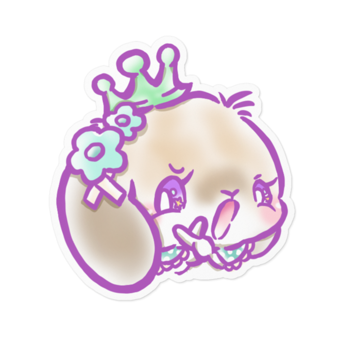 ステッカー - 100 x 100 (mm)