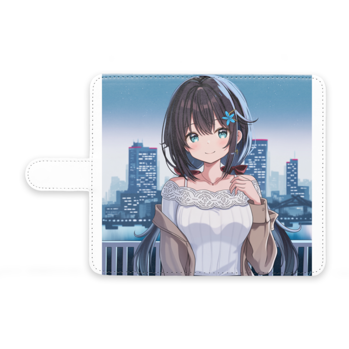 手帳型Androidケース - M - ストラップ穴 なし