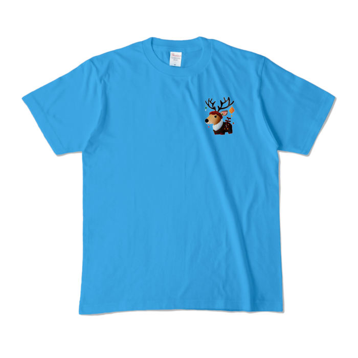 カラーTシャツ - M - ターコイズ (濃色)