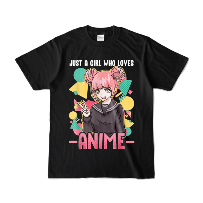 カラーTシャツ - S - ブラック (濃色)