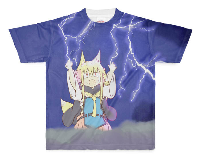 フルグラフィックTシャツ - M - 両面印刷