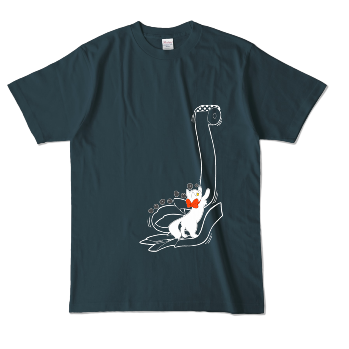 カラーTシャツ - L - デニム (濃色)