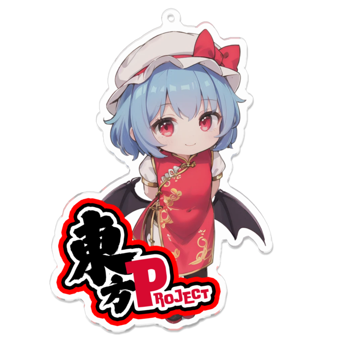 アクリルキーホルダー - 100 x 100 (mm)