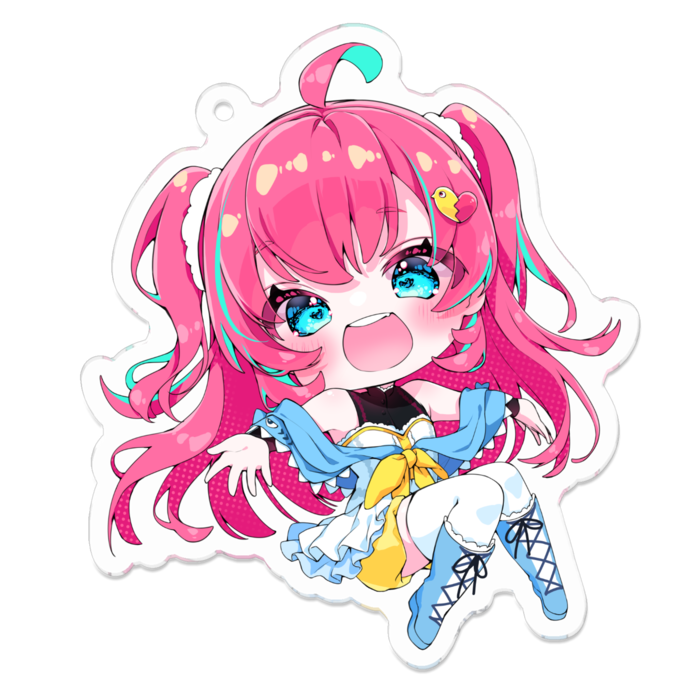 アクリルキーホルダー - 70 x 70 (mm)