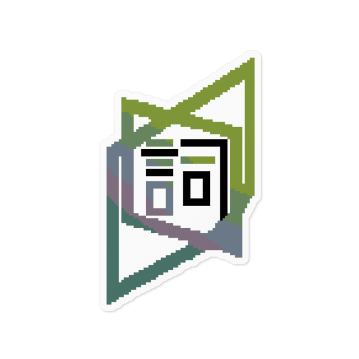 ステッカー - 100 x 100 (mm)