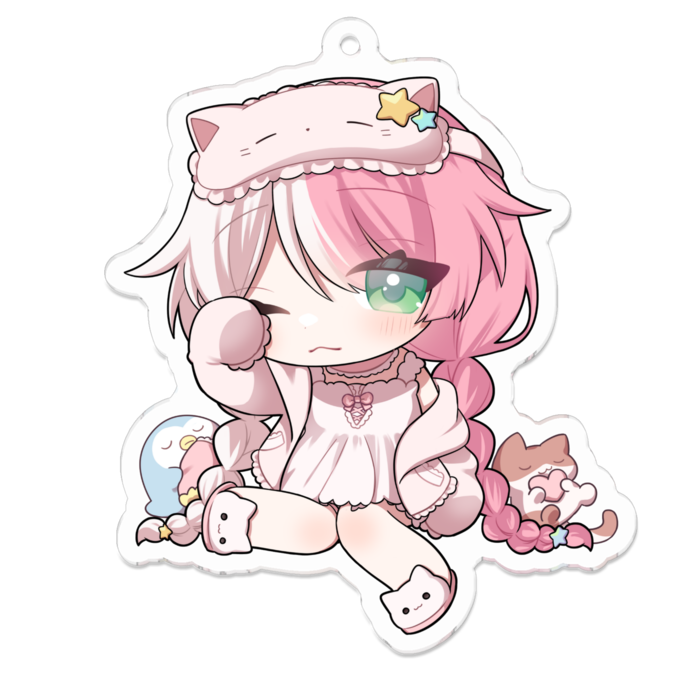 アクリルキーホルダー - 70 x 70 (mm)