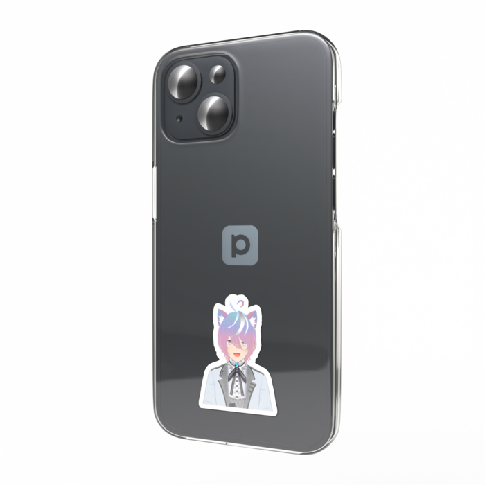 スマホステッカー 猫湊