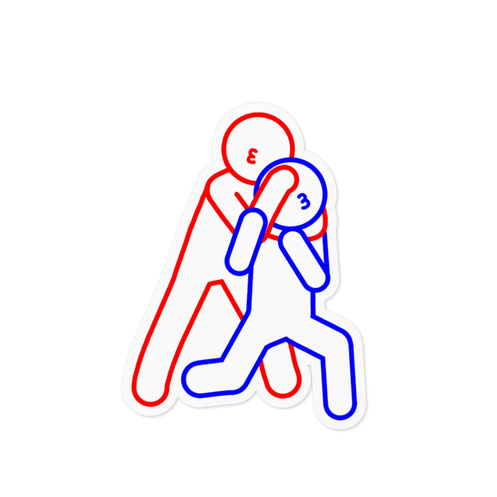 ステッカー - 100 x 100 (mm)