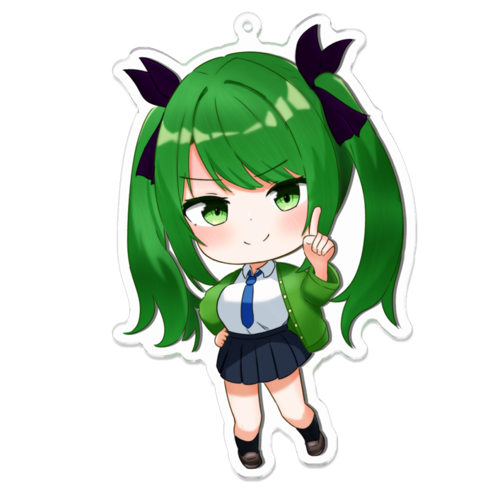 アクリルキーホルダー - 100 x 100 (mm)