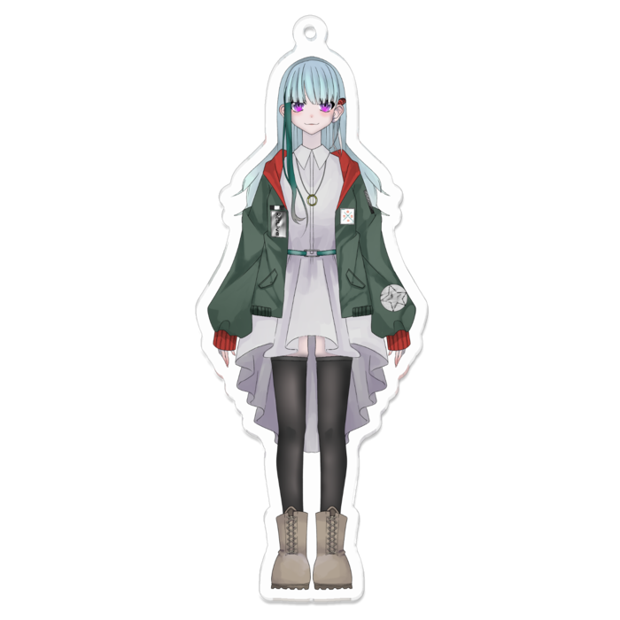 アクリルキーホルダー - 100 x 100 (mm)