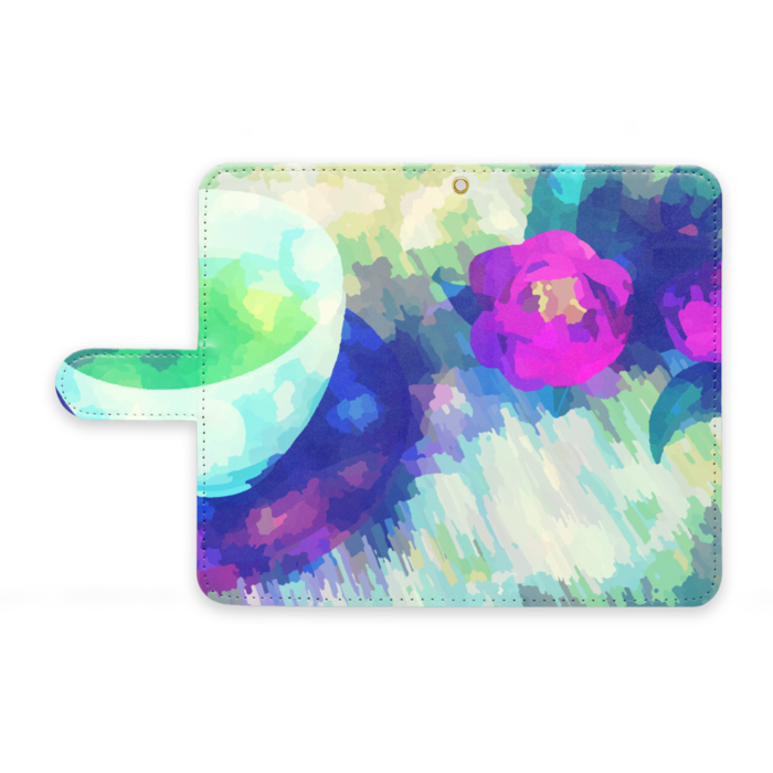 手帳型Androidケース - M - ストラップ穴 あり