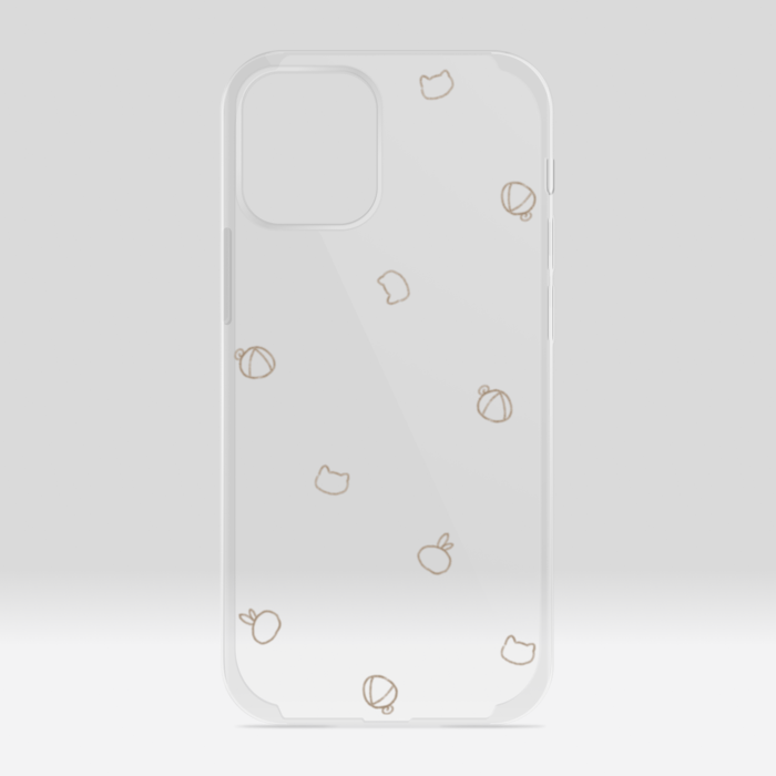 クリアiPhoneケース - iPhone12 mini