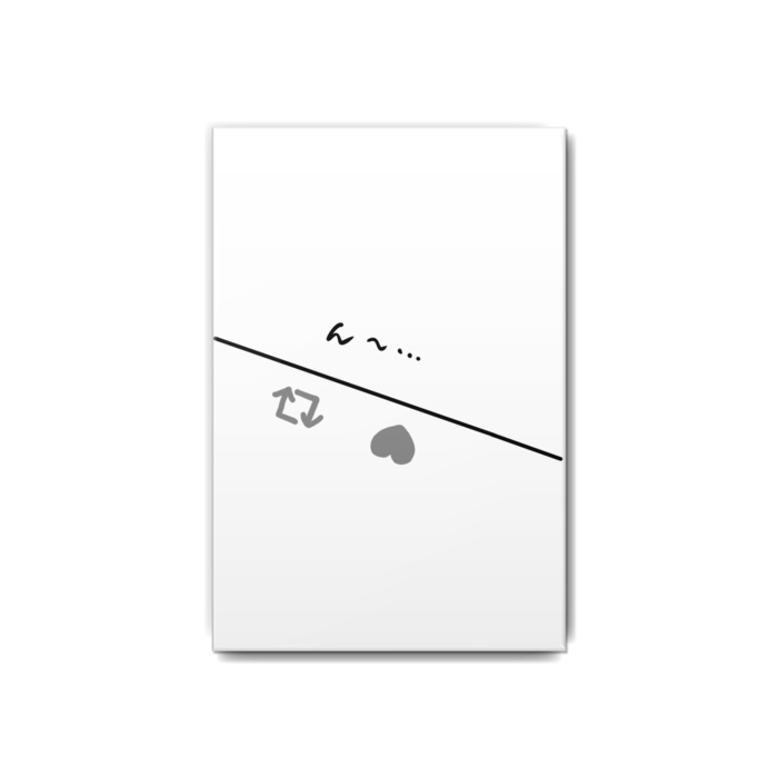 缶バッジ - 54x80mm