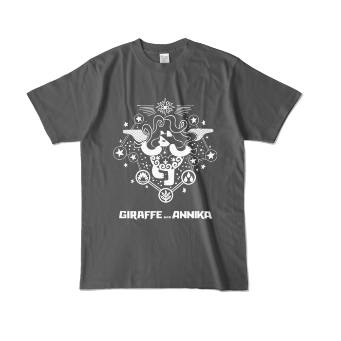 カラーTシャツ - L - チャコール (濃色)