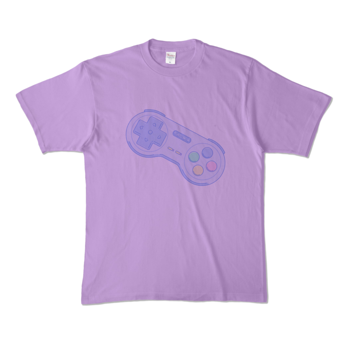 カラーTシャツ - XL - ライトパープル (淡色)