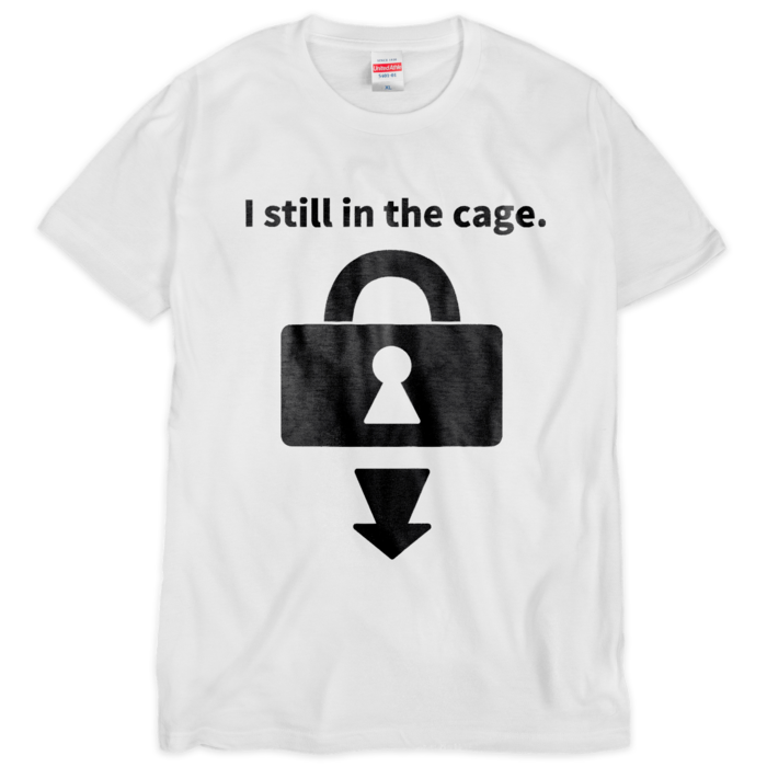 シルクスクリーン -ホワイト- XLサイズ