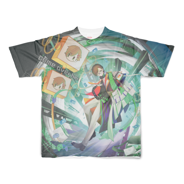フルグラフィックTシャツ - S - 両面印刷